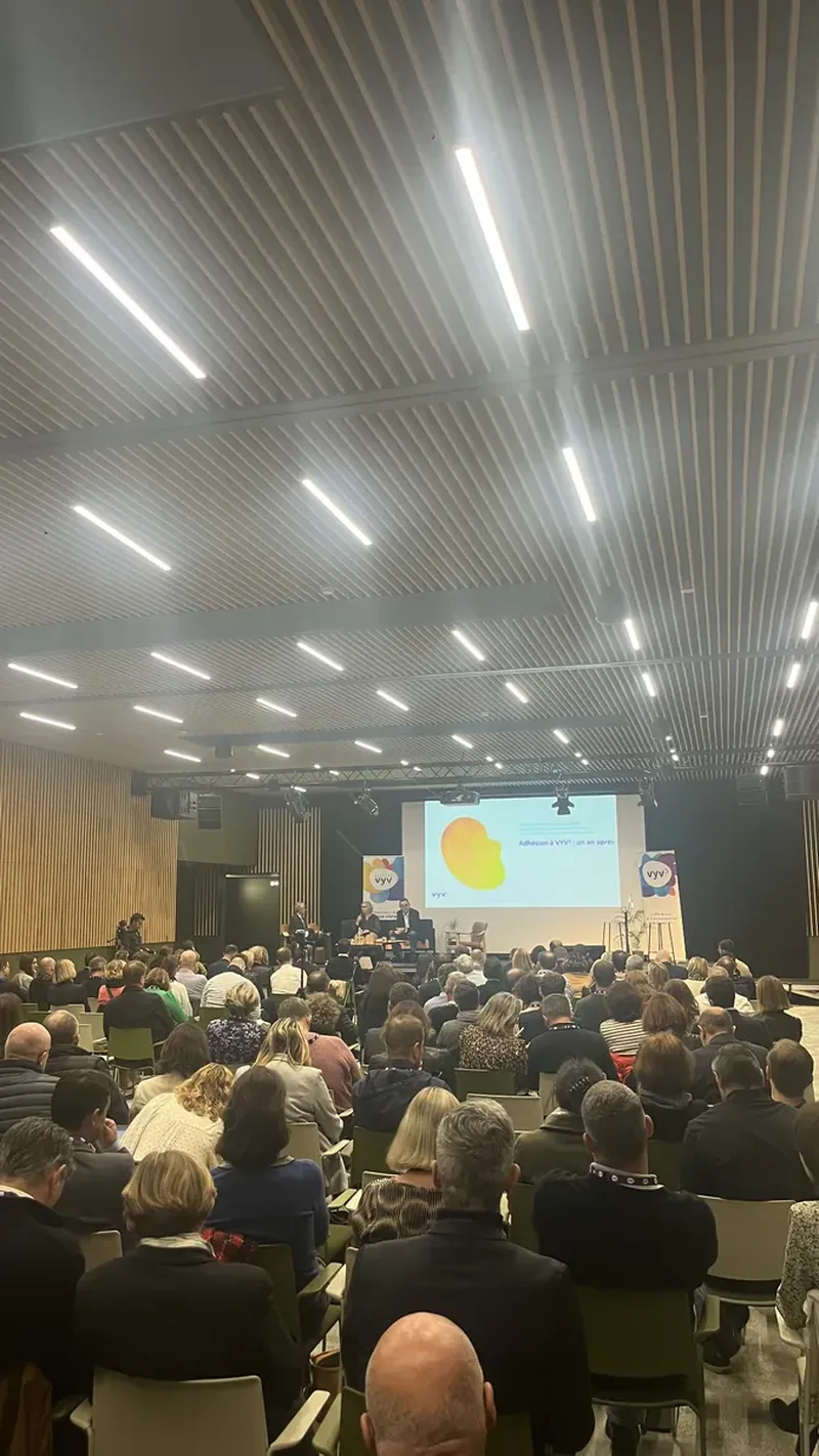 Plénière de convention, salle complète